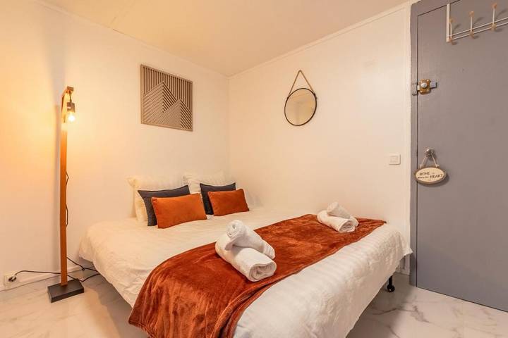 Gîte pour 2 personnes, avec vue ainsi que jardin et terrasse dans Décathlon Arena - Stade Pierre Mauroy