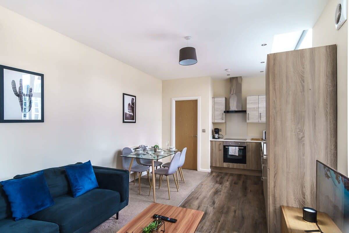 Entire apartment, Bright 2 Bedroom Apartment in Central Manchester in Manchester, Greater Manchester