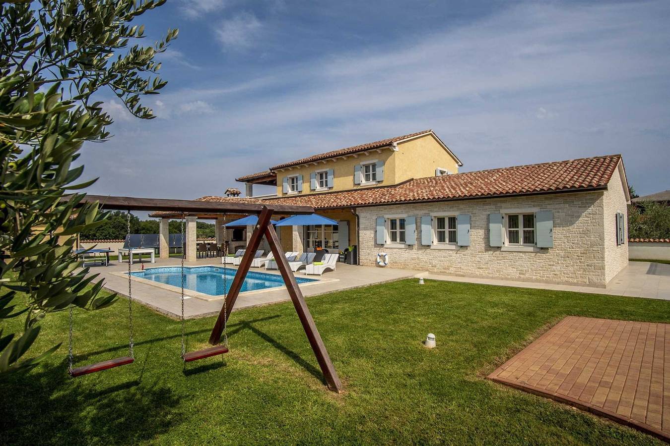 Ferienhaus Tranquil mit Pool in Marčana, Südküste Istrien