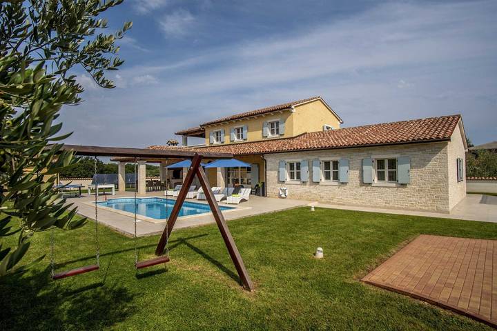 Ferienhaus Tranquil mit Pool in Marčana, Südküste Istrien