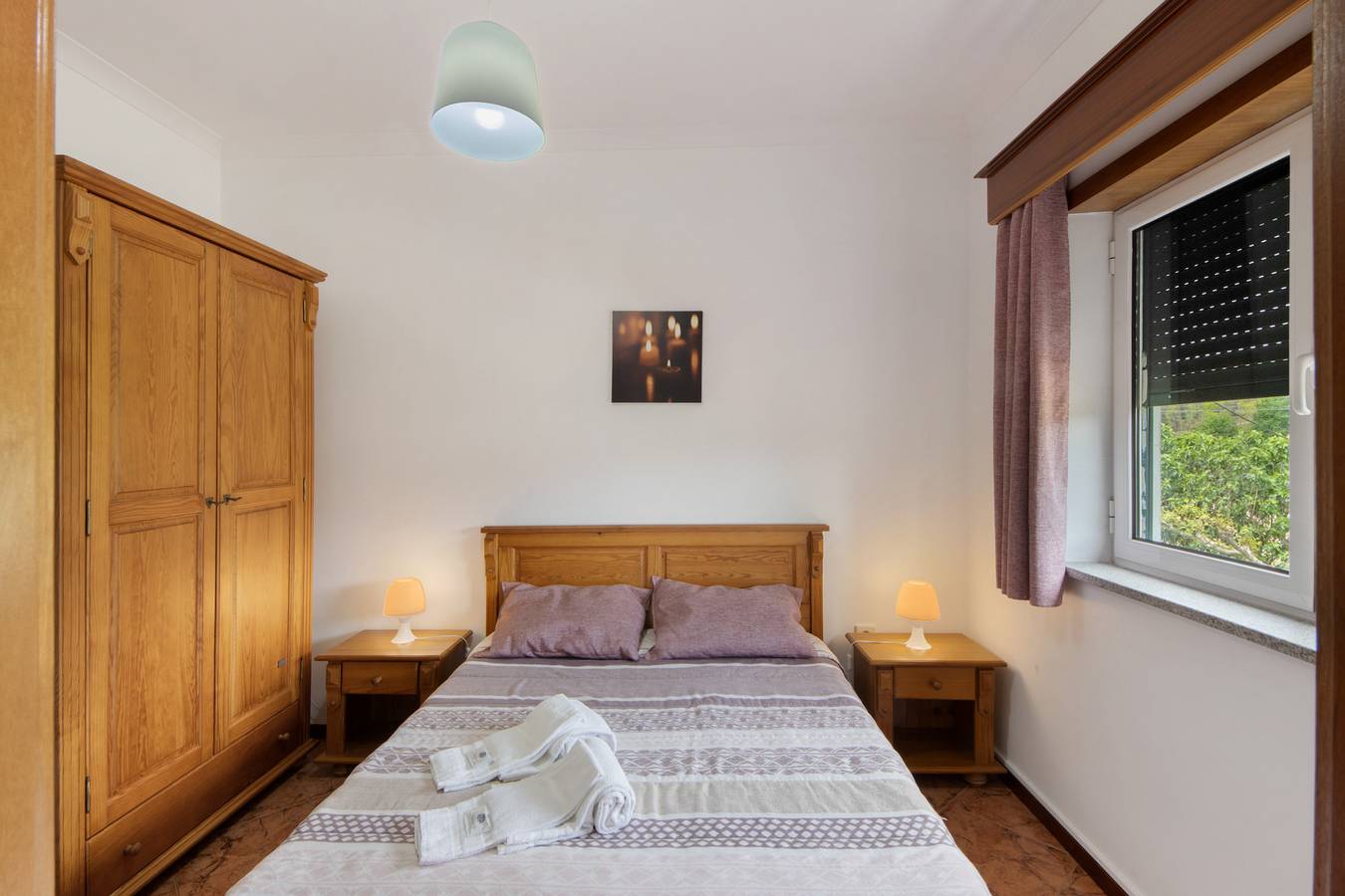 Camera 'Quarto 1 - Jorge Galinheiro' con vista sulle montagne, giardino in comune e Wi-Fi in Mamouros, Alva e Ribolhos, Distretto di Viseu