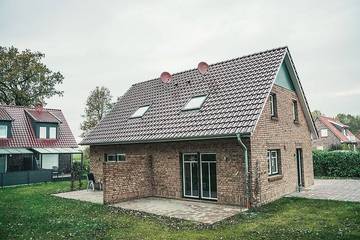 Ferienhaus für 4 Personen, mit Terrasse und Garten in Aurich