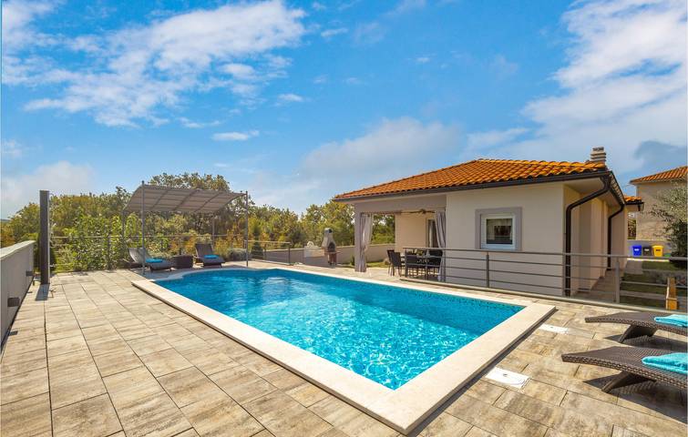 Ferienhaus für 7 Personen, mit Terrasse auf Krk