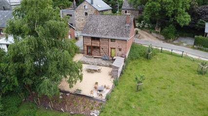 Gîte pour 8 personnes, avec jardin ainsi que terrasse et vue, animaux acceptés dans Heyd