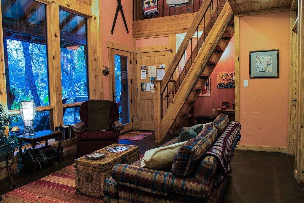 520-2069 Hütte, Hütte im Wald In der Nähe von Edom, Ben Wheeler Künstler, Kanton, in Van Zandt County