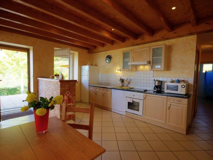 Gîte pour 4 personnes, avec jardin, animaux acceptés dans la Loire - 4