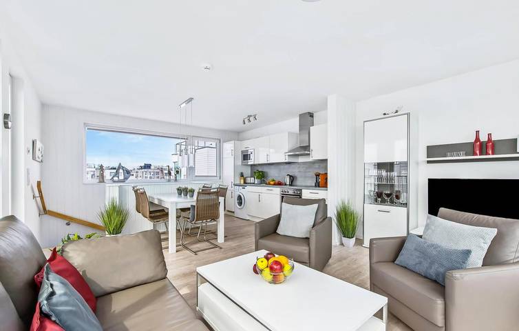 Hausboot für 5 Personen, mit Terrasse und Sauna, mit Haustier in Schlei - 4