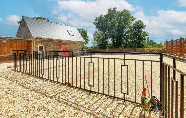 Gemütliche 1-Zimmer-Wohnung mit Garten in der Nähe der Küste und des Stadtzentrums in Huisnes-sur-Mer, Mont-Saint-Michel-Bucht