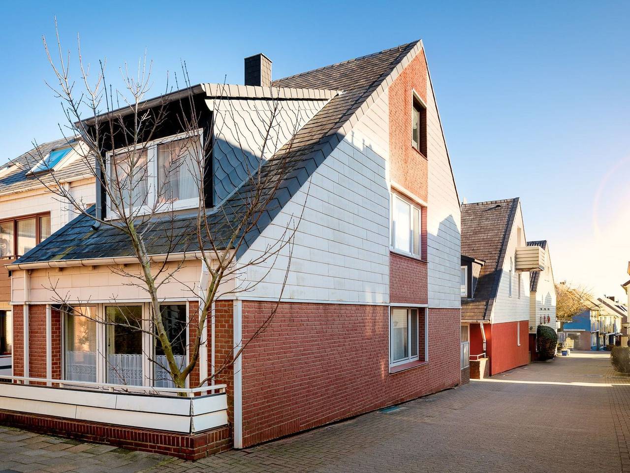 Ganze Ferienwohnung, Hummerklippen Ferienwohnungen - Wohnung Dach zur Inselseite in Helgoland