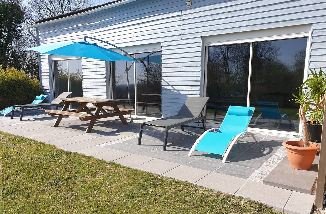 Cottage voor 7 personen met terras in Plémet, Côtes-d'Armor