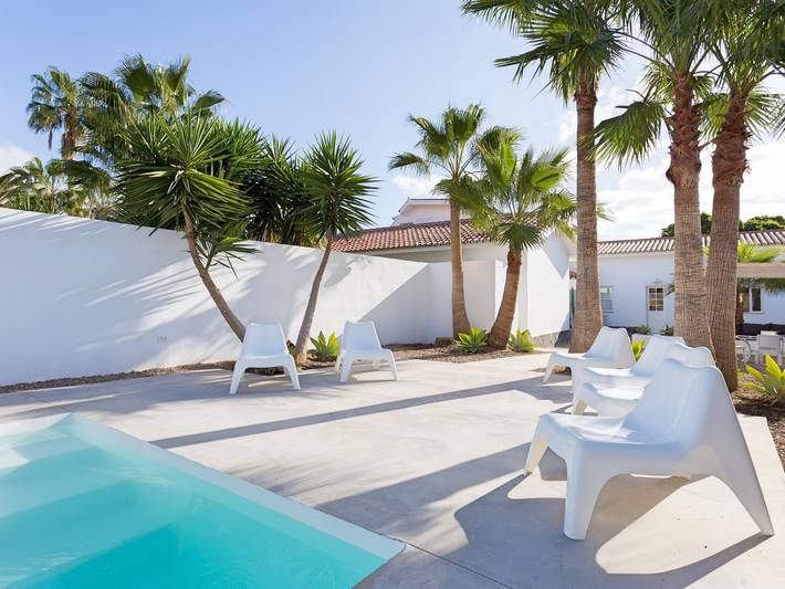 Casa rural con piscina para 6 personas, con piscina y jardín en Canarias - 4