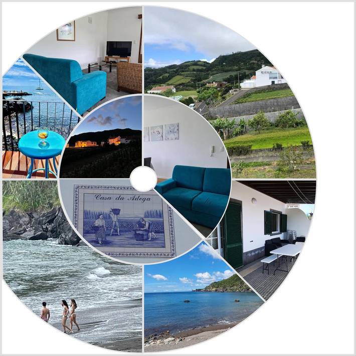 Location de vacances pour 6 personnes, avec vue sur l’océan et balcon/terrasse dans São Miguel - 2