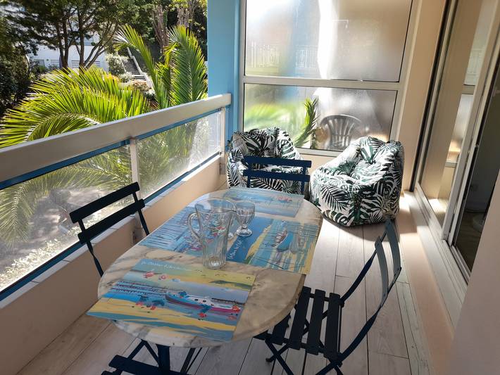 Appartement de vacances pour 4 personnes, avec balcon