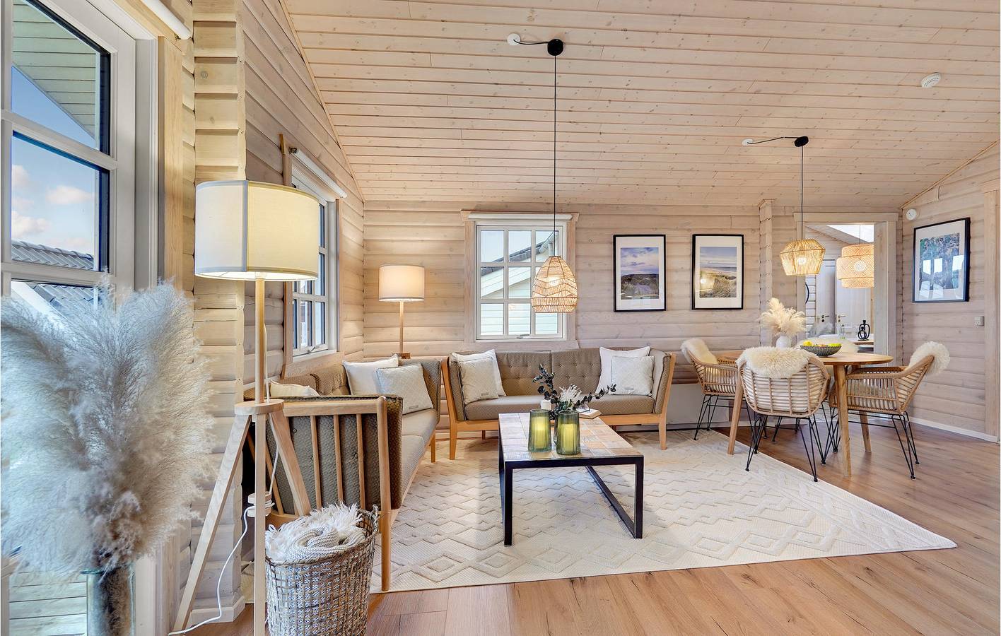 Holiday home for 8 people with sauna in Skodbjerge, Haurvig