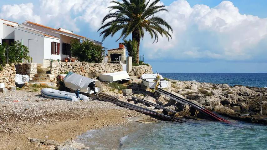 Ferienhaus für 6 Personen, mit Haustier auf Vis