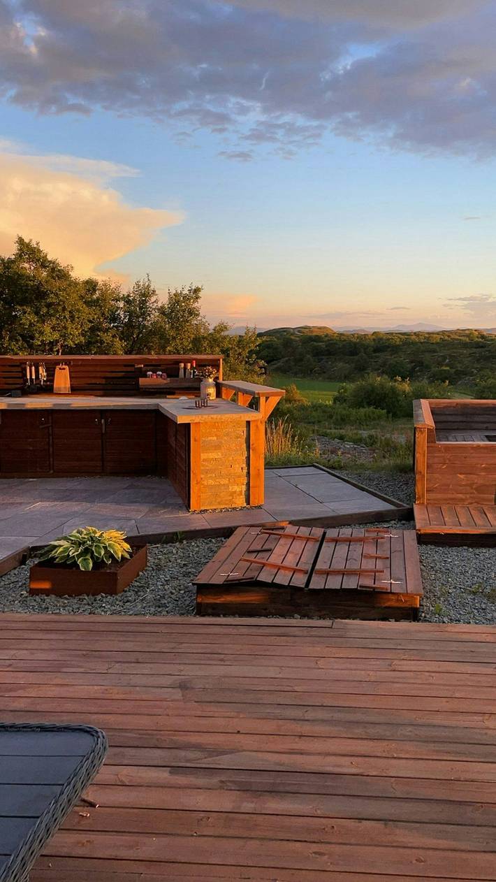 Ferienhaus für 11 Personen, mit Terrasse in Tröndelag
