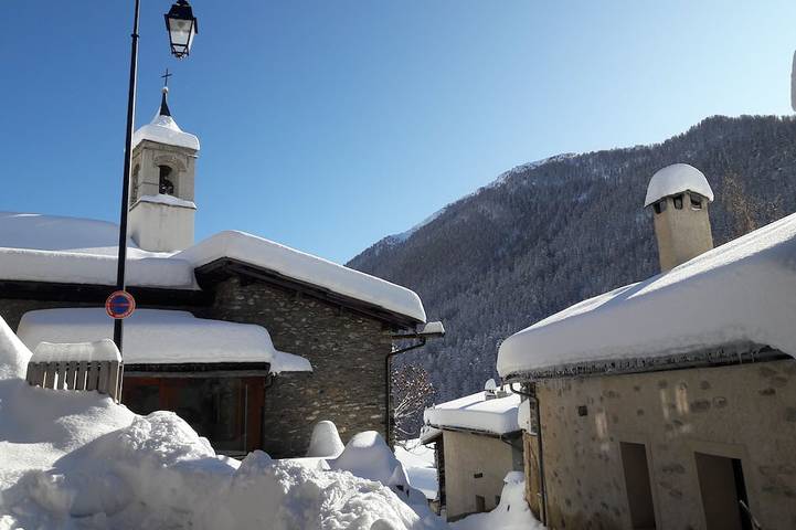 Gîte pour 2 personnes, avec Terrasse et Jardin à Molines-en-Queyras