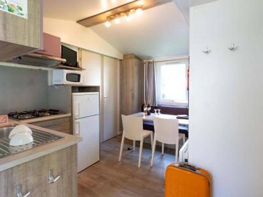 Camping Les Eaux Chaudes - Mobilheim 4 personen - Luciole in Digne-les-Bains, Alpes-de-Haute-Provence