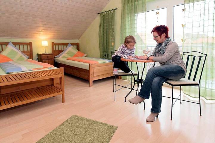 Chambre d’hôte pour 4 personnes, avec jardin à Rust