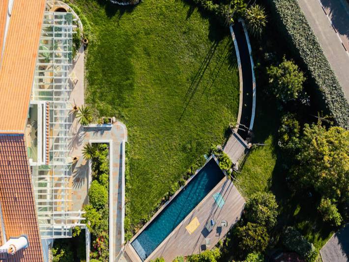 Gîte pour 14 personnes, avec terrasse et piscine ainsi que jacuzzi et jardin dans Plage du Betey - 2