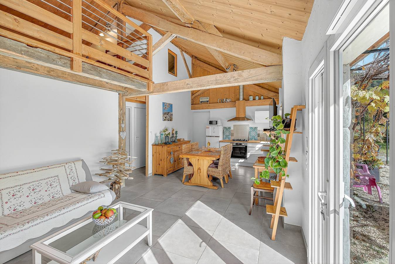 Ferienhaus 'La Grange Des Pépinières' mit Bergblick und Wlan in Le Saix, Gap und Umgebung