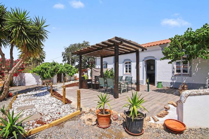 Ferienhaus 'Cacela Inn 2' mit Gemeinschaftsterrasse, Wlan und Klimaanlage in Manta Rota, Vila Nova de Cacela