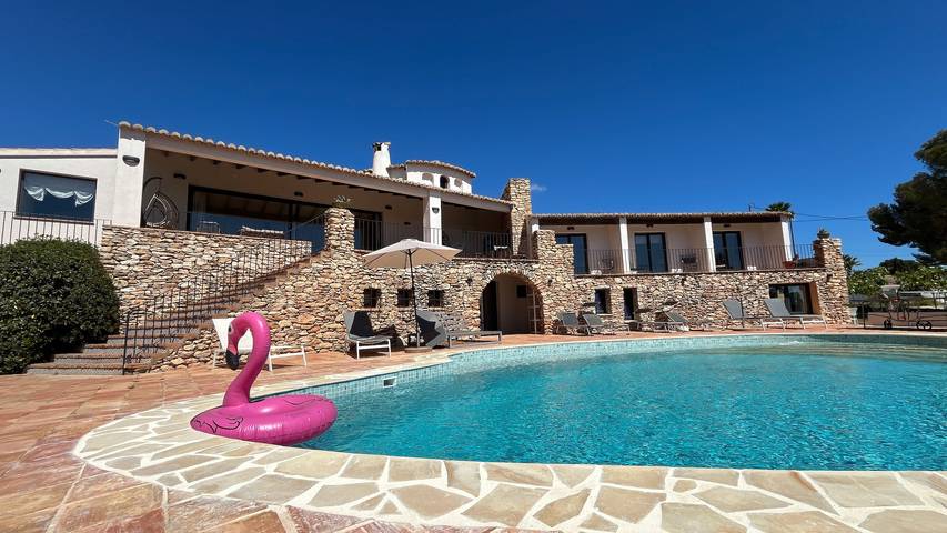 Villa pour 20 personnes, avec Jardin à Calpe