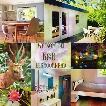 Chambre d’hôte pour 3 personnes, avec vue et jardin à Tilbourg