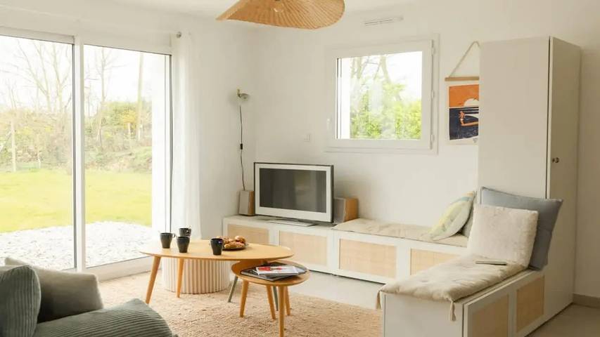 Ferienwohnung für 7 Personen, mit Garten