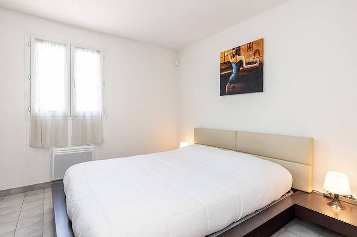 Gîte pour 5 personnes, avec balcon dans Plage Fabron Bambou Nice - 2