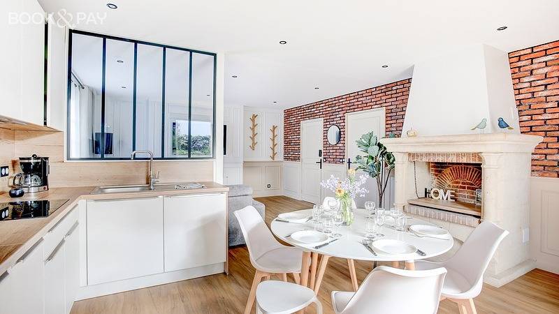 Appartement de vacances pour 6 personnes, avec Jardin