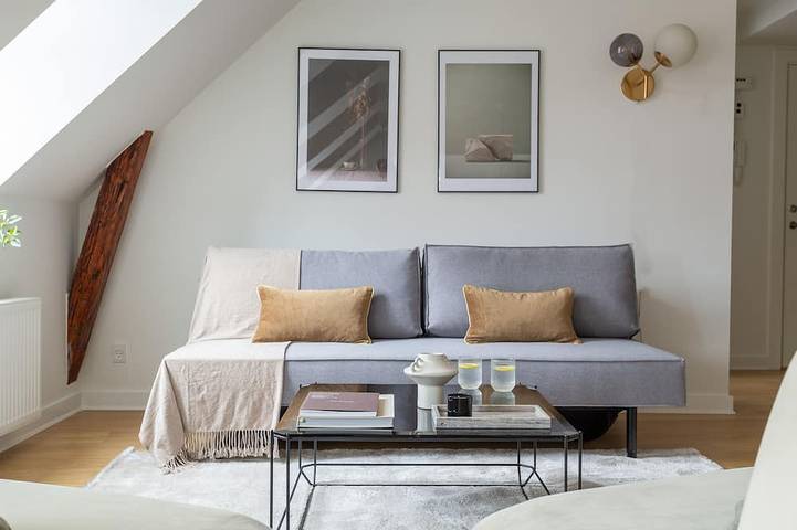 Entire apartment, Leaves 6 - 2 Bdr Apt with shared roof terrace in Copenhagen City, Copenhagen