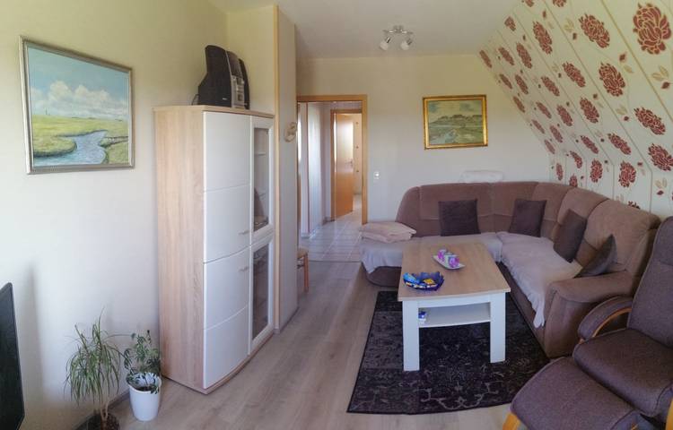Ferienwohnung für 5 Personen, mit Seeblick, mit Haustier in Langeneß