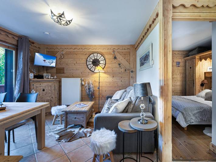Gîte pour 4 personnes, avec sauna ainsi que terrasse et piscine dans Meribel Village - 2