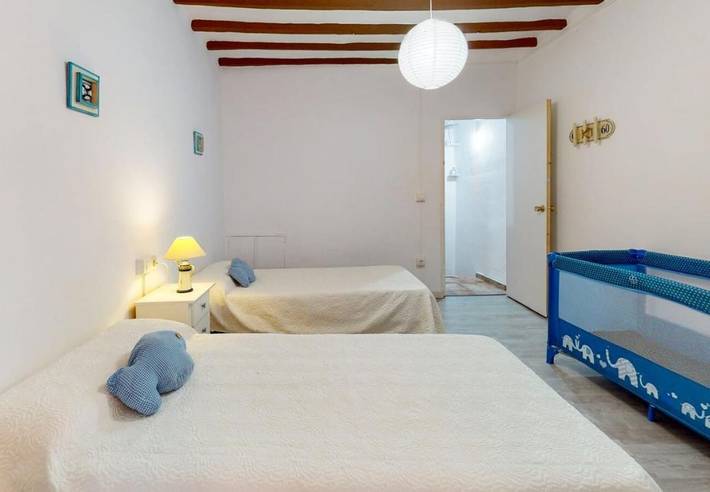 Apartamento entero, Apartamento 1ª Linea Ibicenco Villajoyosa' con vistas al mar, Wi-Fi y aire acondicionado in Villajoyosa, Costa Blanca