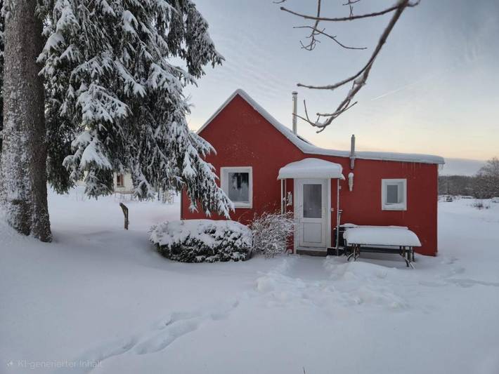 Ferienhaus für 4 Personen, mit Garten und Terrasse sowie Ausblick
