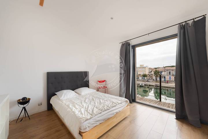 Appartement de vacances entier, P2 duplex Centre Ville avec magnifique vue in Le Grau-du-Roi, Côte d'Améthyste