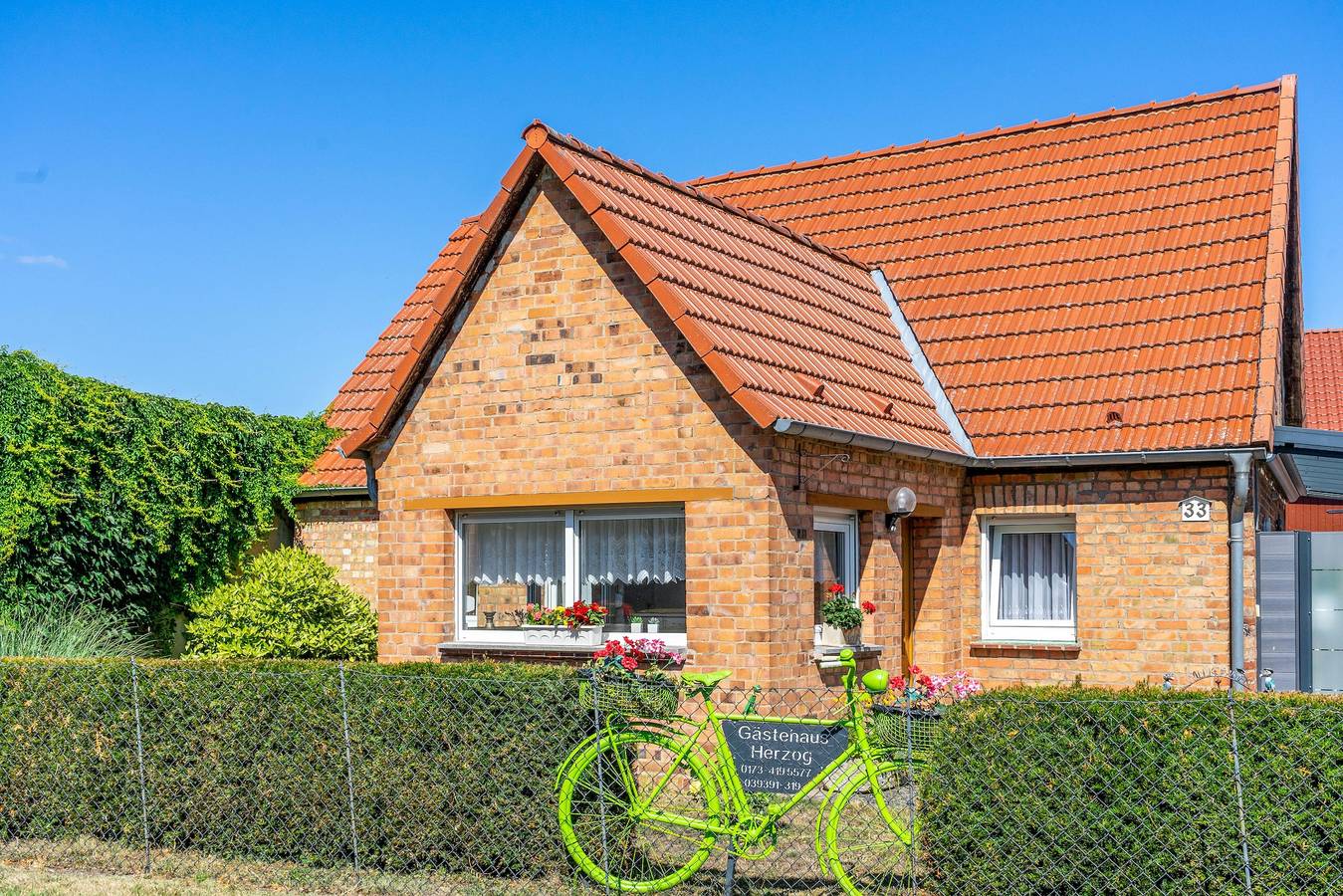 Ferienhaus „Kleines Ferienhaus“ mit Terrasse und Wlan in Altmärkische Höhe, Altmark