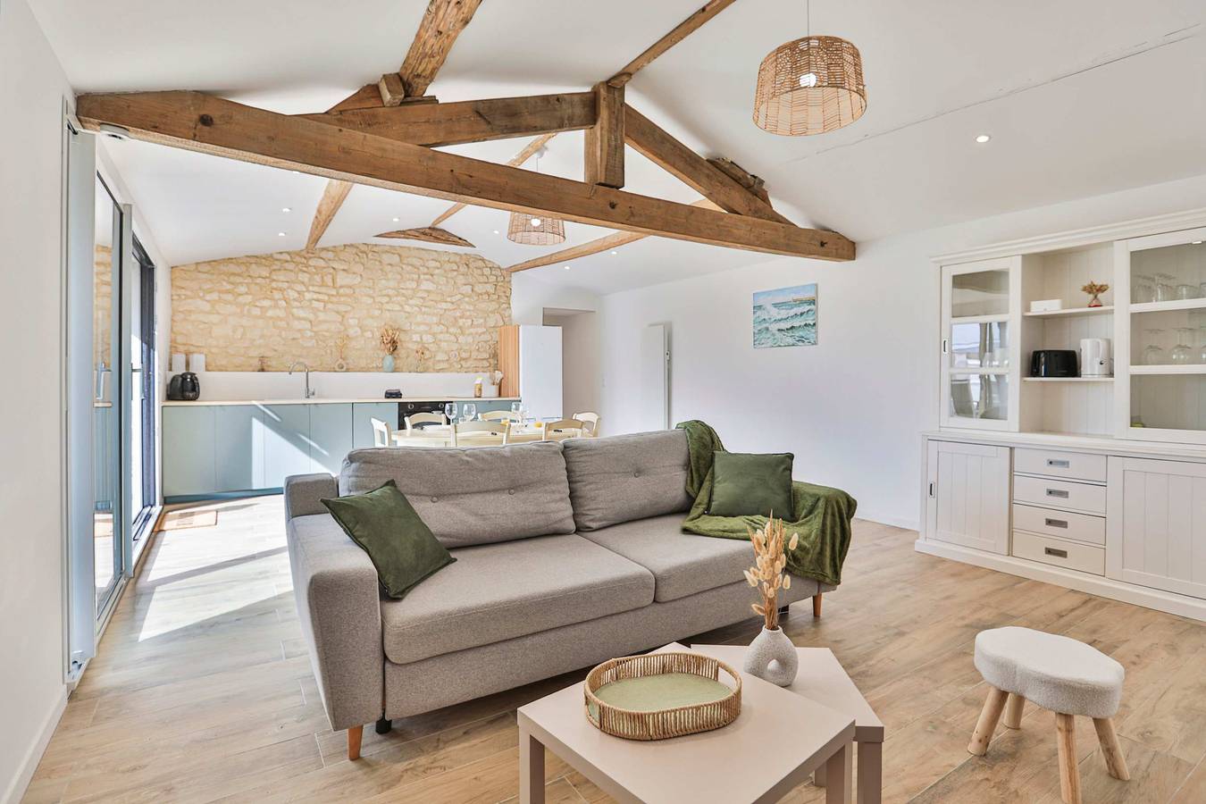 Maison de vacances pour 6 personnes avec jardin in Longeville-sur-Mer, Vendée