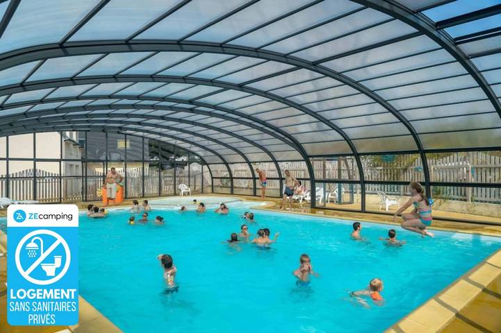 Camping voor 5 personen, met kinderzwembad in Finistère