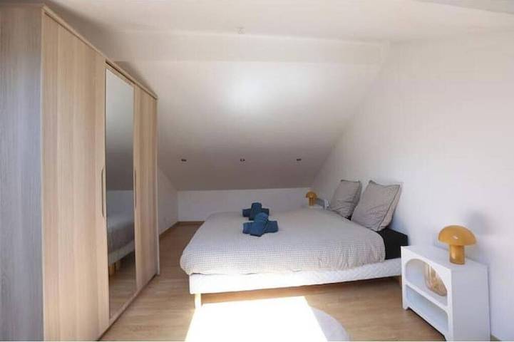 Ganze Wohnung, Charming rooftop cocoon in Vizille in Vizille, Isère