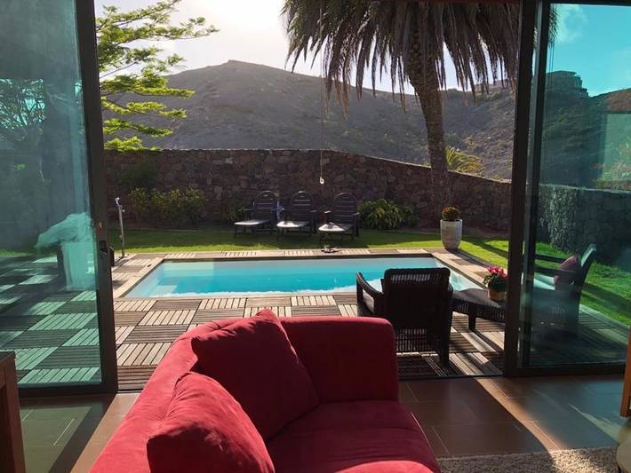 Casa rural para 4 personas, con piscina además de jardín y vistas en Salobre - 4