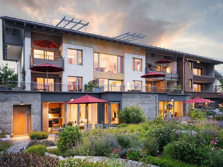 Ferienhaus für 4 Personen, mit Balkon und Seeblick - 1