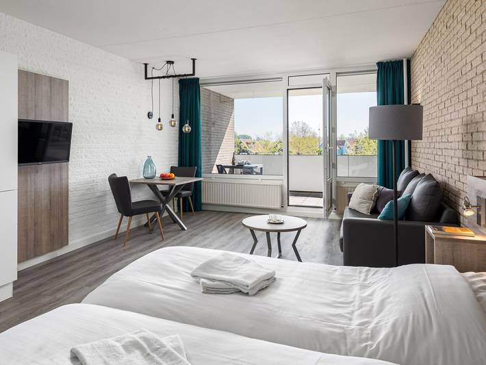 Ferienwohnung für 2 Personen, mit Balkon und Pool in Bruinisse - 3