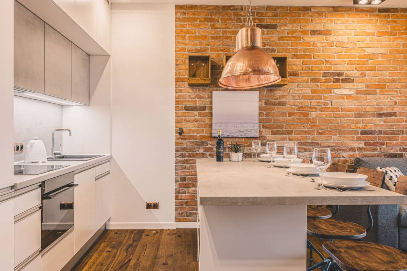 Ganze Wohnung, Ladrillo - Luksusowy Loft z Widokiem na Miasto in Bromberg, Kujawien-Pommern