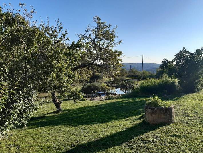 Location de vacances pour 7 personnes, avec terrasse ainsi que jardin et vue à Varen - 4