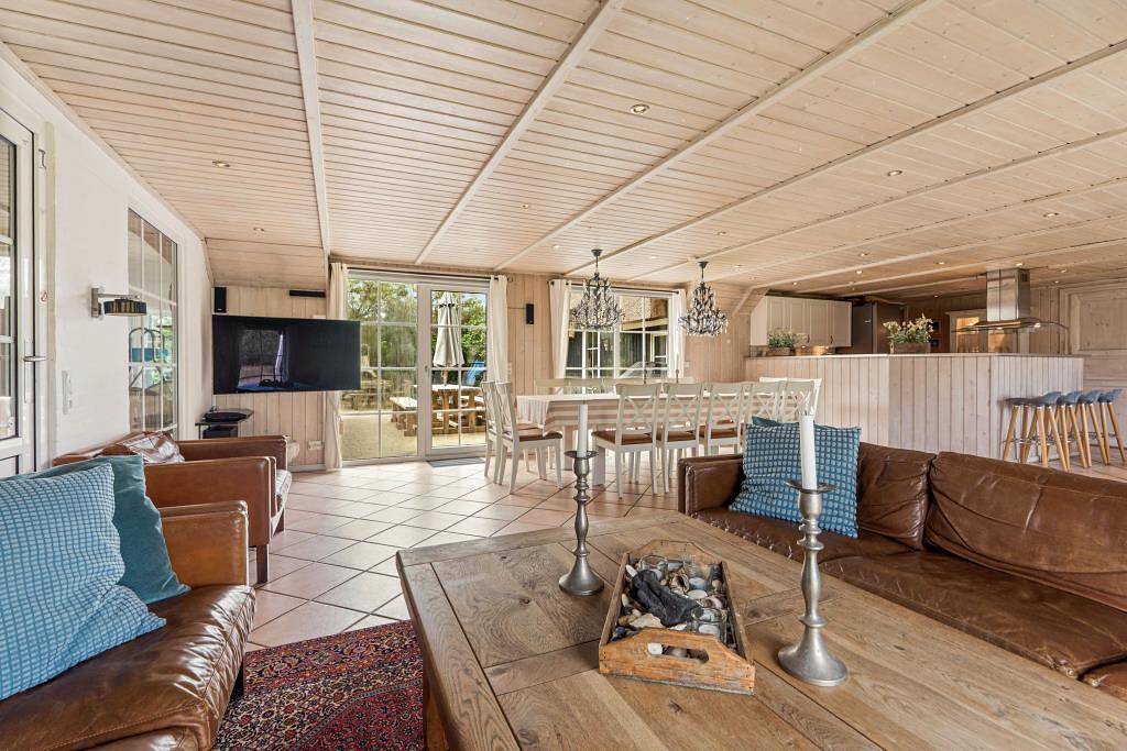 Grosses Poolhaus mit Whirlpool und Sauna - nur 250 m zum Strand  in Blavand, Varde