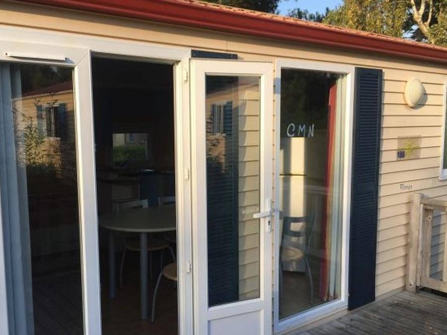 Camping Clos Mer et Nature - Mobilheim 4 personen - Smaragd 2 Schlafzimmer in Saint-Michel-Chef-Chef, Côte de Jade