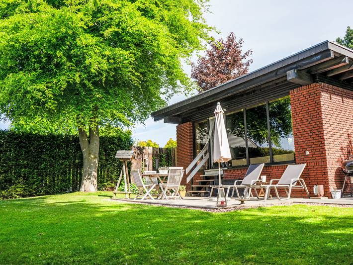 Ferienhaus für 4 Personen, mit Terrasse und Garten
