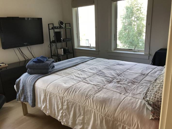 Vacation rental for 6 people, with garden in Cambridge (MA)